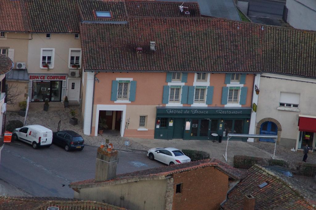 Logis Hotel De France Rochechouart Eksteriør bilde