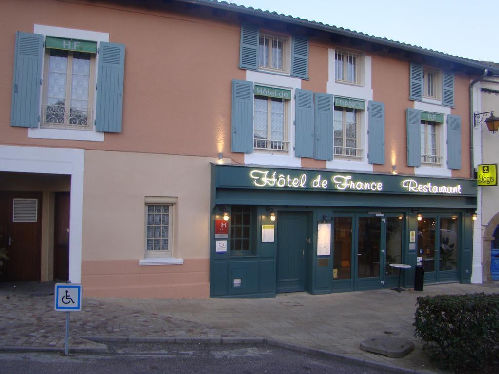 Logis Hotel De France Rochechouart Eksteriør bilde